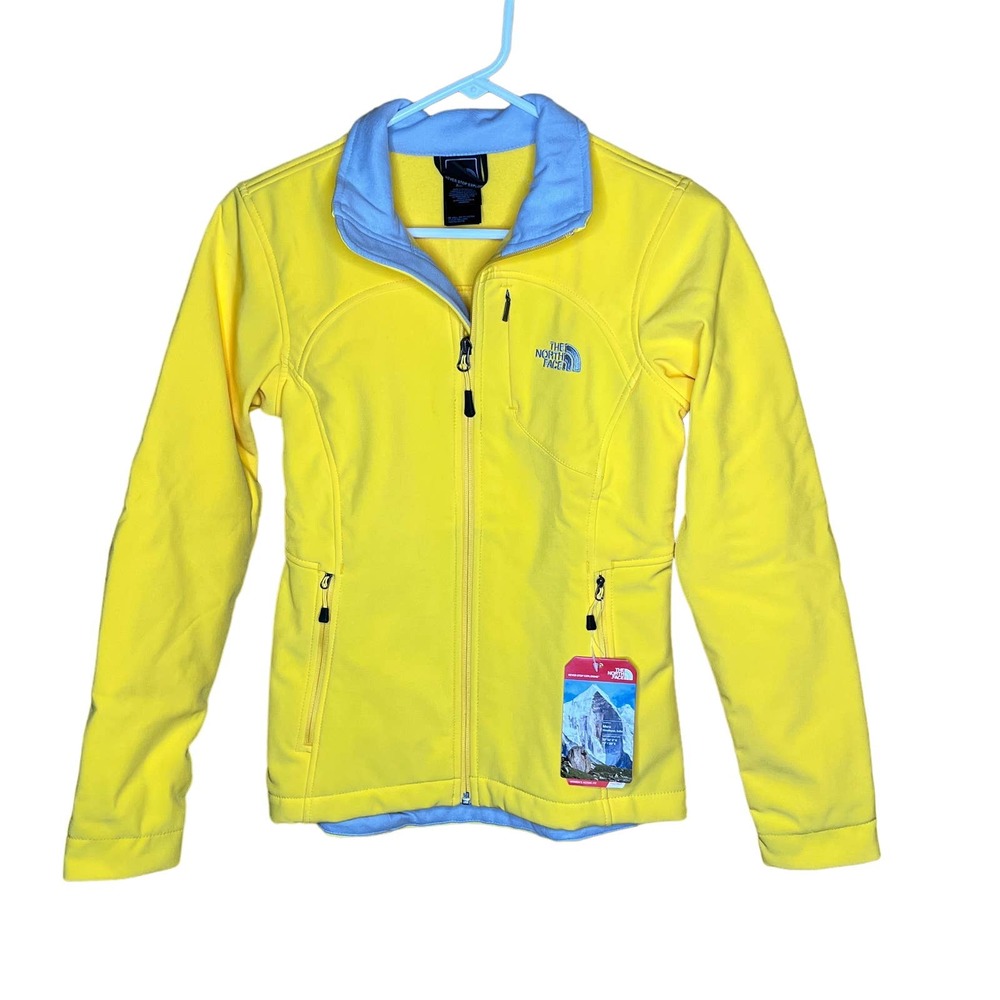 The North Face Women's Jacket Apex Bionic Yellow Weather Resistant New XS